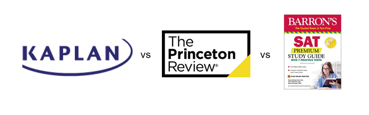 Kaplan vs Princeton Review vs Barron’s SAT Prep Course 2022