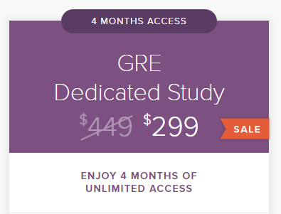 GRE DEDICATED STUDY