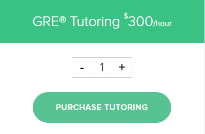 GRE TUTORING